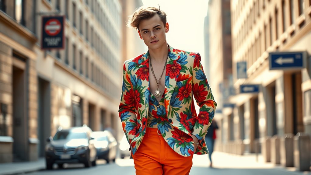 bold prints vibrant colors