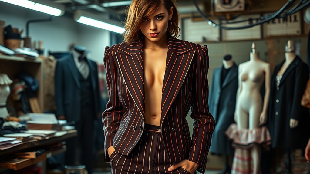 bold sculptural avant garde tailoring