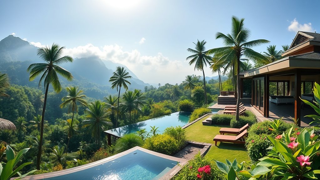 celebrities eco luxury retreats