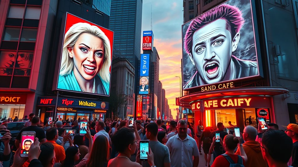 celebrity drama sparks viral buzz