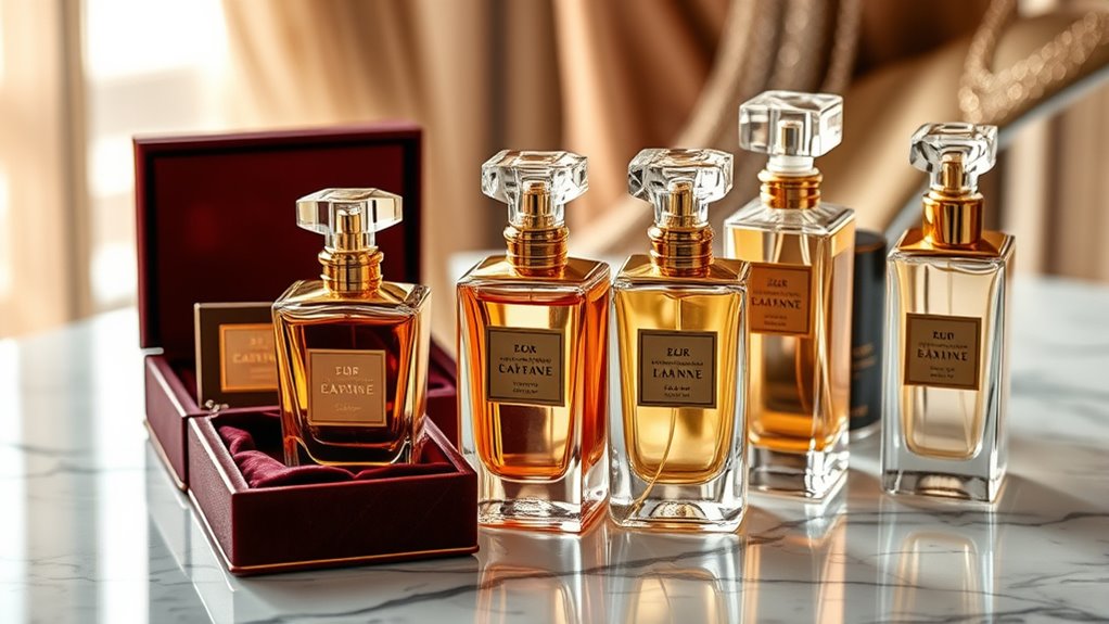 celebrity endorsed luxury fragrance selections