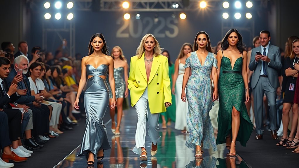 celebrity fashion week appearances