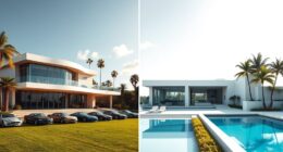 celebrity homes through time