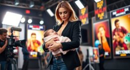 celebrity mothers managing careers