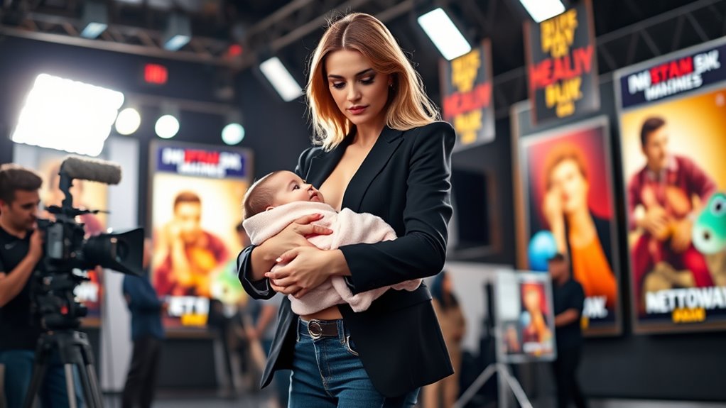 celebrity mothers managing careers