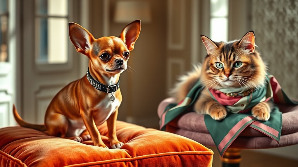 celebrity pets as fashion icons