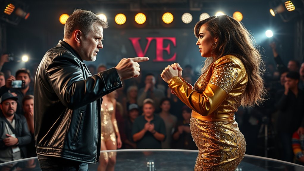 celebrity rivalries fuel public drama