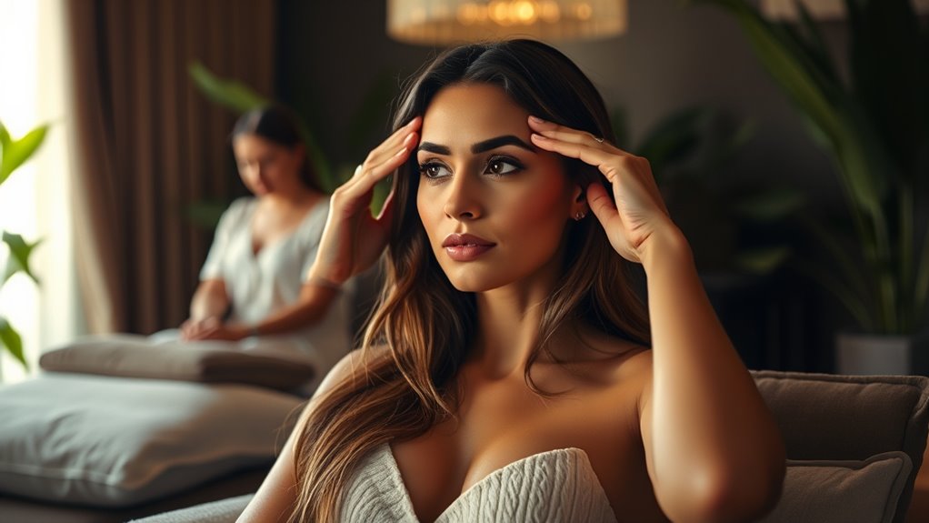 celebrity stress relief techniques