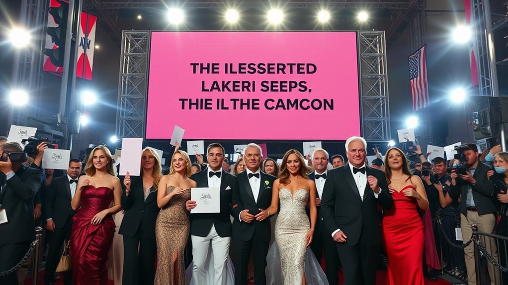 celebrity support for free speech