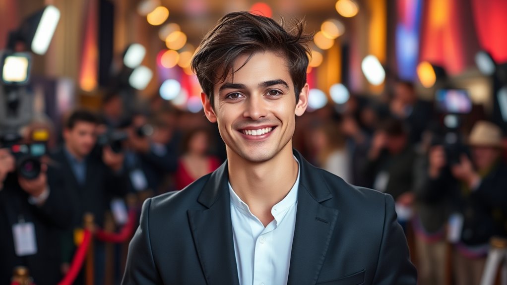 emerging hollywood male stars