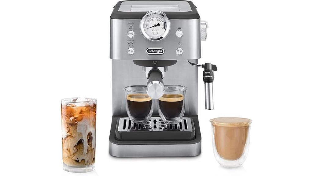 espresso machine with frother
