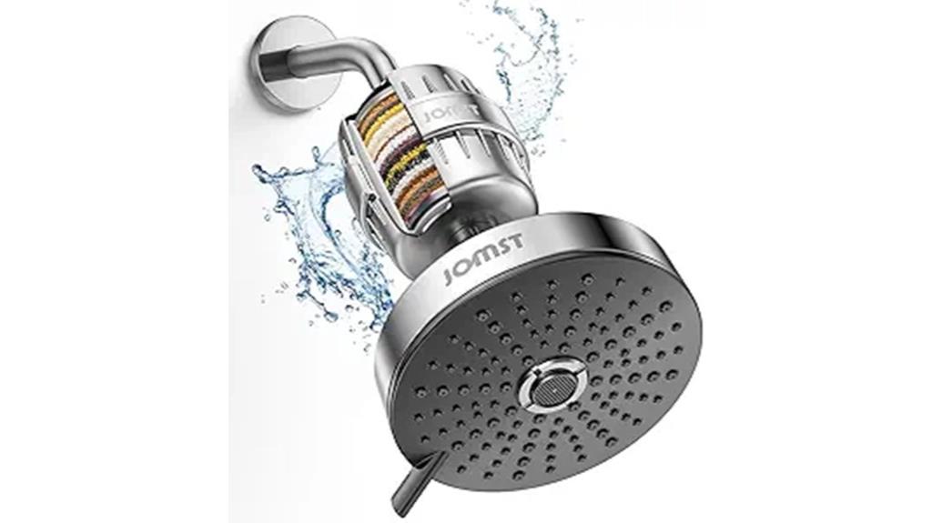 filtered shower head system