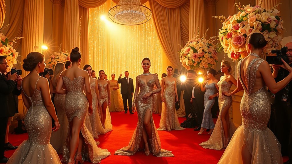 glamorous met gala fashion