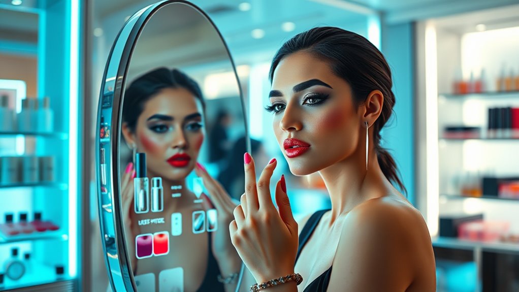 interactive 3d makeup try ons