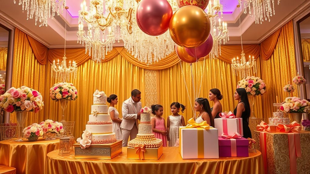 lavish celebrity celebration gifts