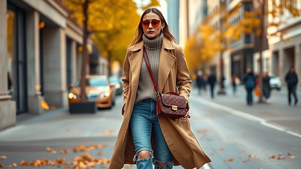 layered monochrome streetwear