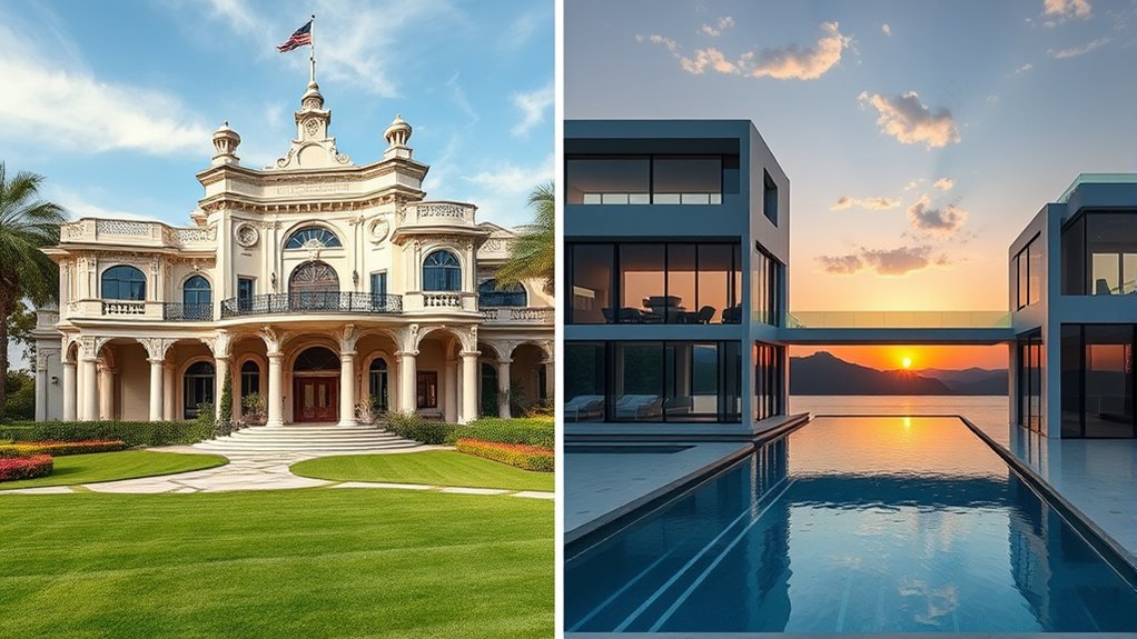 luxurious celebrity mansion showcases