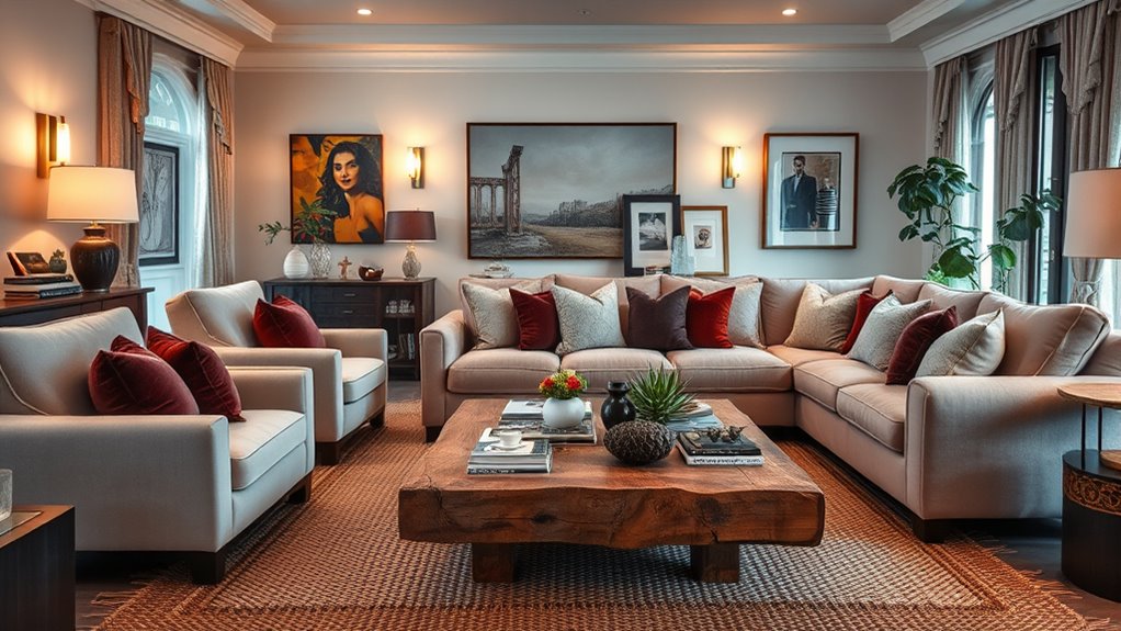 luxurious personalized cozy spaces