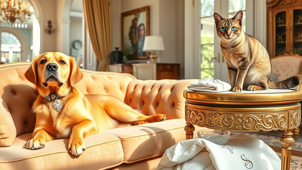 luxury pet care routines