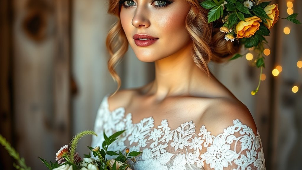 luxury rustic wedding details