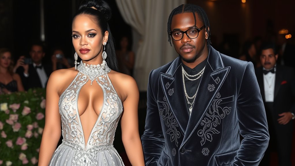 matching high end fashion statements