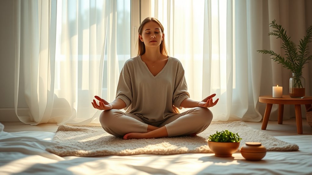 morning calm through mindfulness