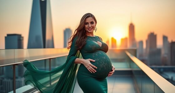 pregnant celebrities fashion trends