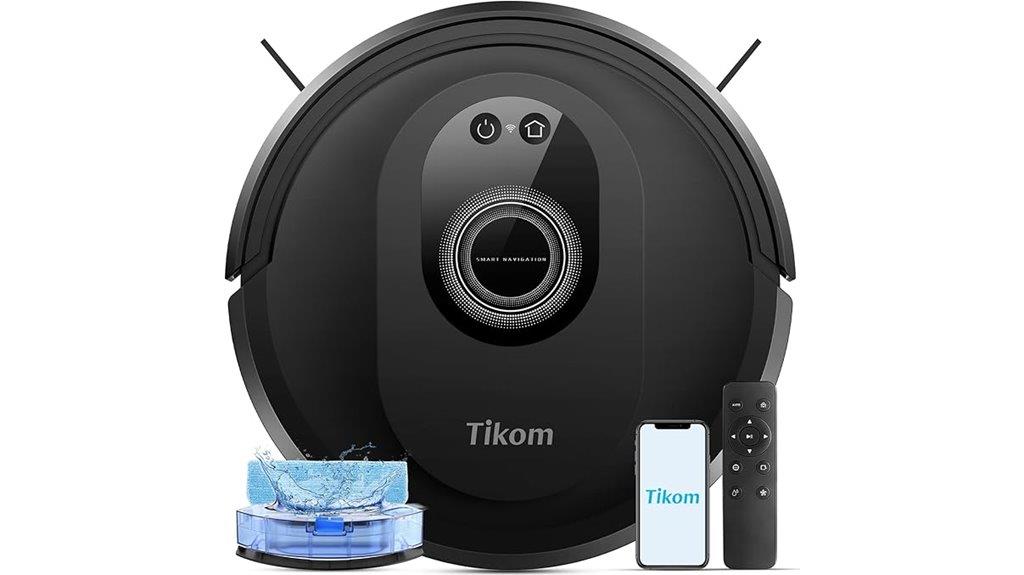 robot vacuum with mop