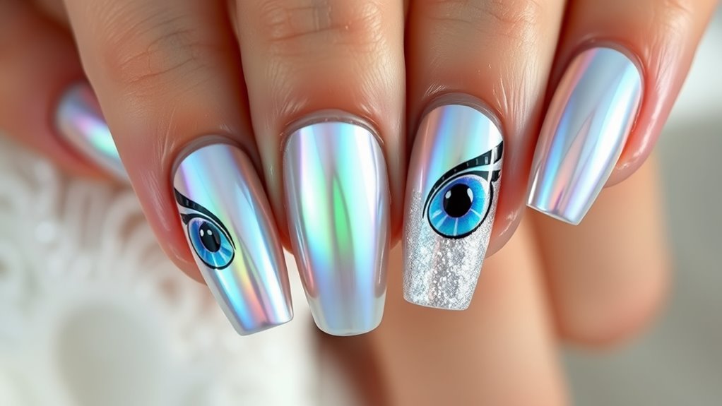 shimmering reflective textured elegance