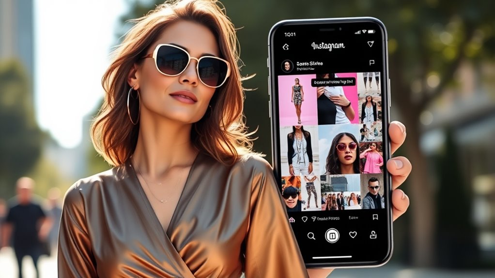 social media boosts fashion visibility