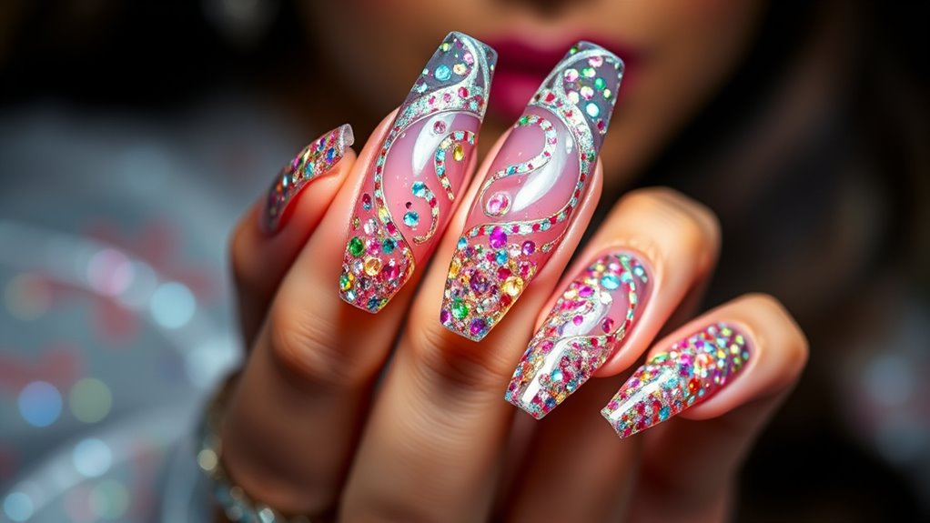 social media spreads celebrity nail trends