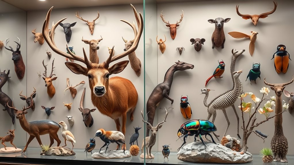 taxidermy specimens art conservation