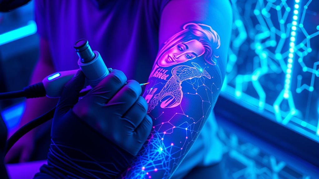 tech enhanced celebrity tattoos