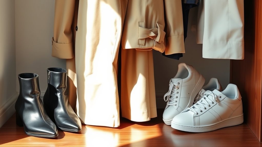 timeless statement footwear outerwear