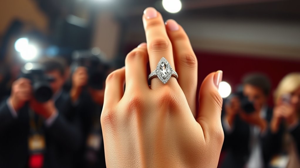 viral marquise engagement ring