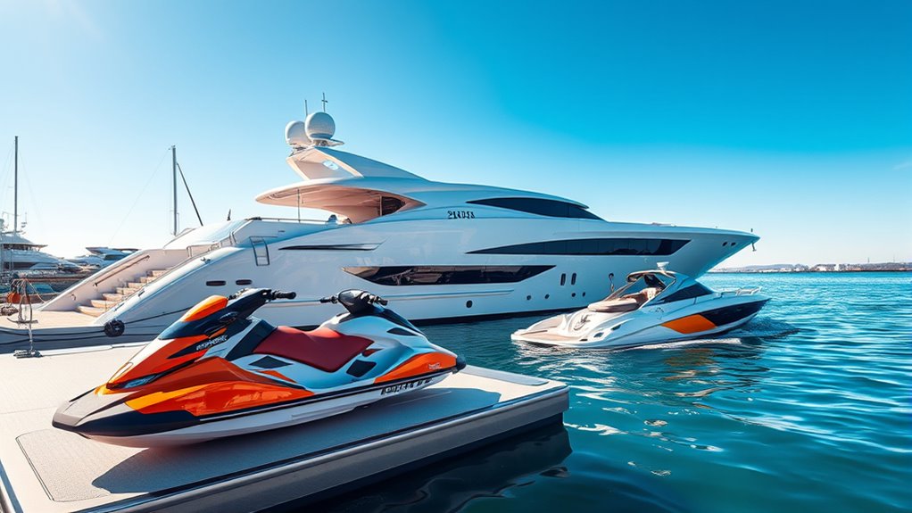 young tech savvy yacht owners