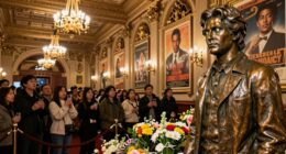 celebrity becomes an institution