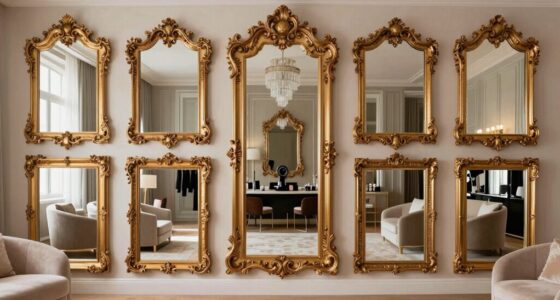 celebrity inspired oversized mirrors