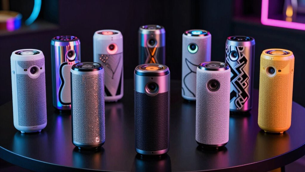 celebrity inspired portable speakers