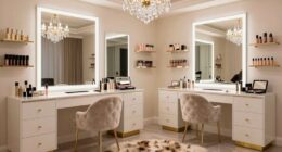 celebrity makeup room furniture