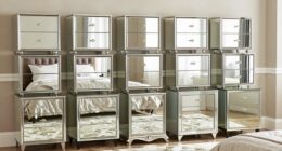 celebrity mirrored nightstands