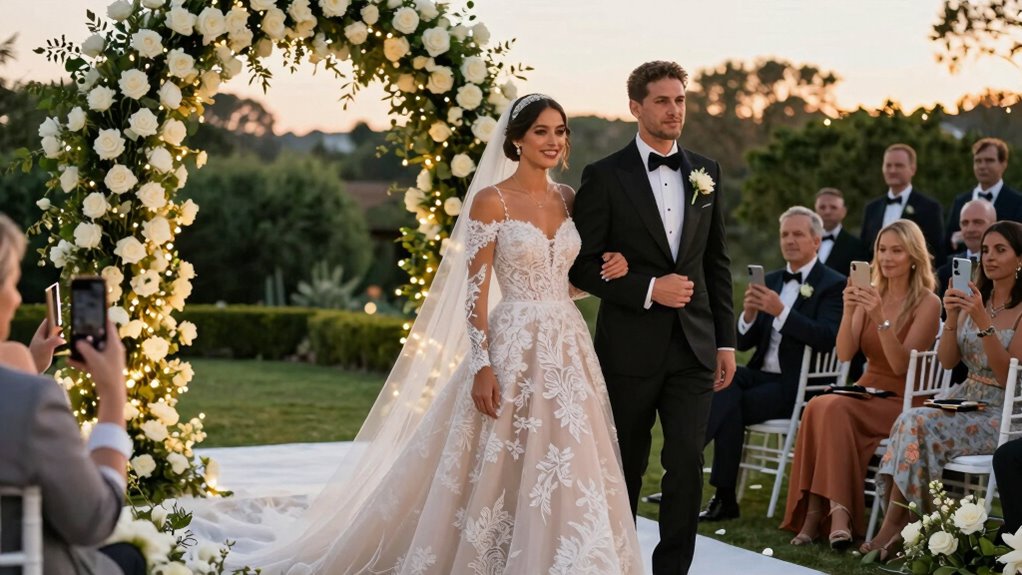 celebrity wedding fashion spectacle
