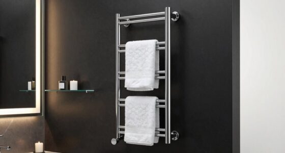 luxury bathroom towel warmers