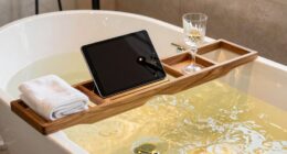 luxury bathtub tray sets