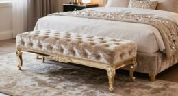 luxury bedroom bench options
