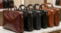 luxury briefcases for media