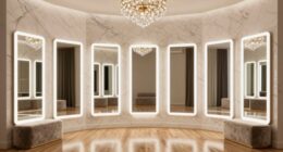 luxury dressing room mirrors