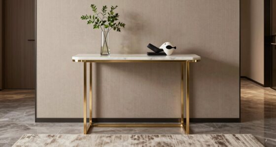 luxury entryway console tables