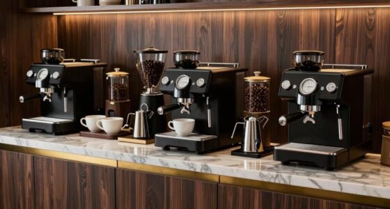 luxury espresso station setups