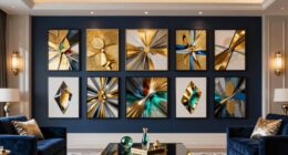 luxury glam wall art